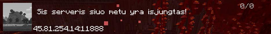 Lietuviškas serveris! banner
