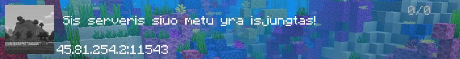 Lietuviškas serveris! banner
