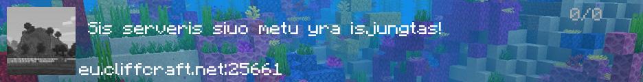 CliffCraft banner