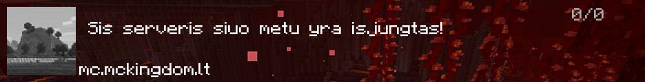 McKingdom 1.19.2 PVP/RASĖS/FACTIONS/POŽEMIAI banner