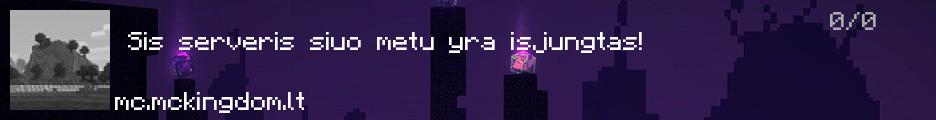 McKingdom 1.19.2 PVP/RASĖS/FACTIONS/POŽEMIAI banner